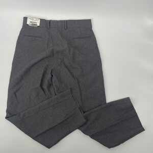 NWT‎ Edwards Men's Gray 34x28 Uniform Work Pants Style 2290 Flat Front